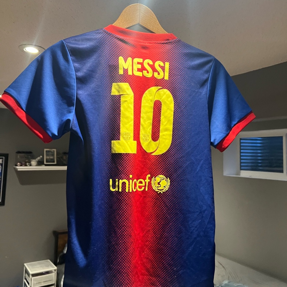 Messi Kids Quatar Jersey
